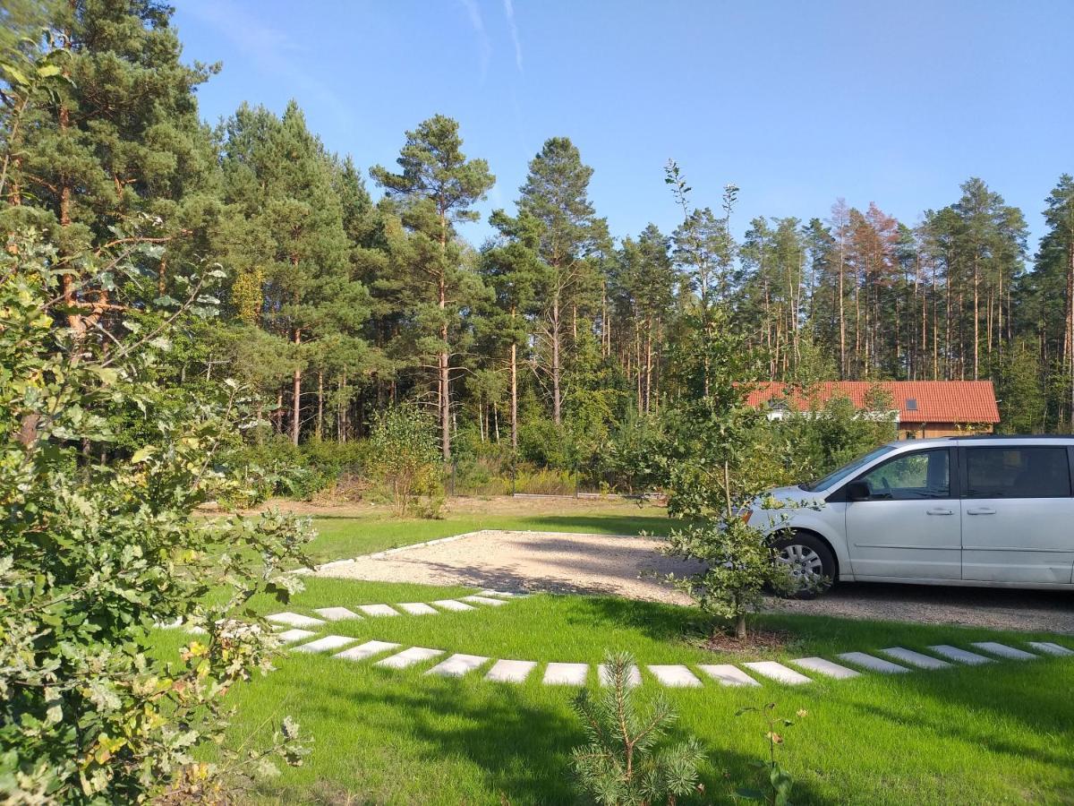 Mazury Domek Caloroczny Pelnik Gm Ostroda Jezioro Las Exterior photo