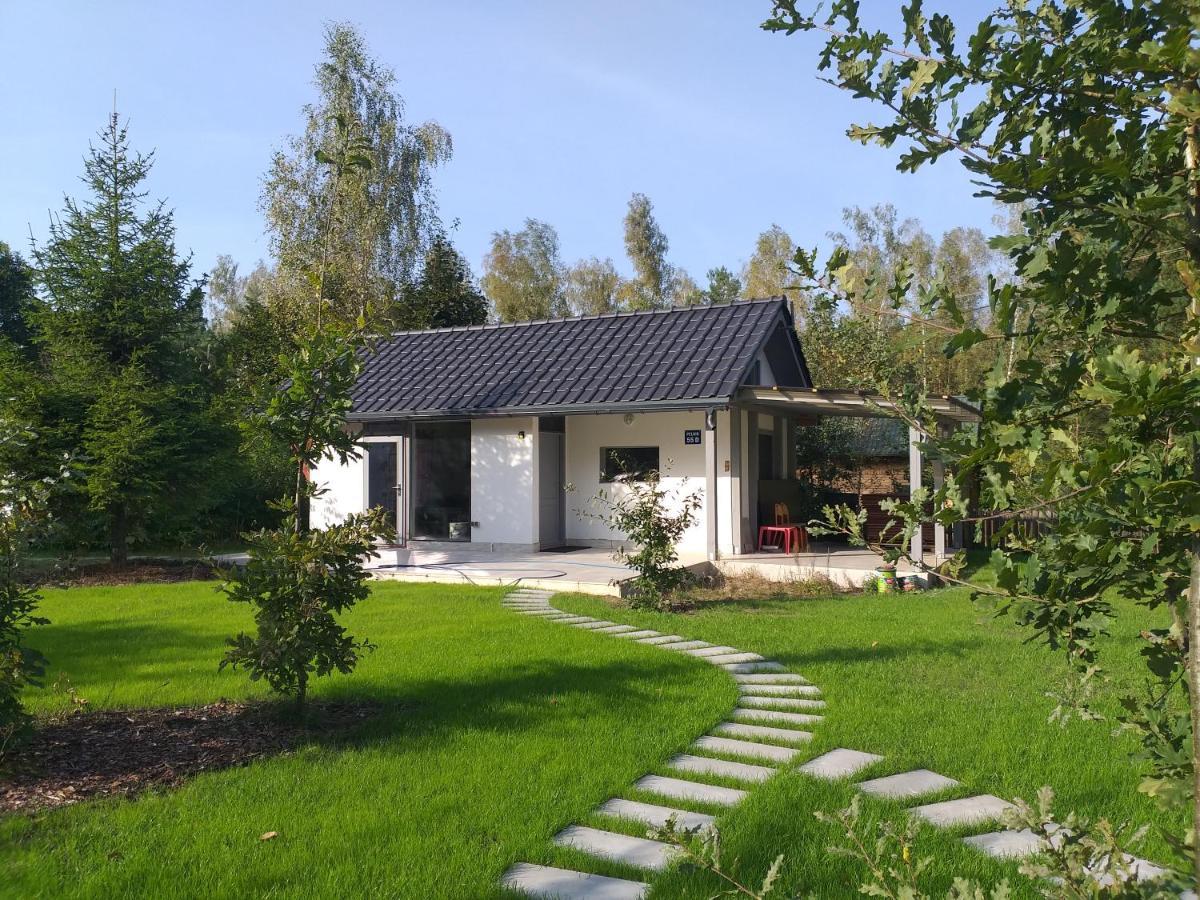 Mazury Domek Caloroczny Pelnik Gm Ostroda Jezioro Las Exterior photo